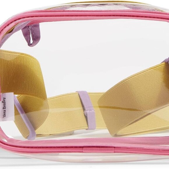 Women's Clear Polyurethane Belt Bag Small Crossbody Waist Wallet - Picture 1 of 2